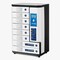 Luxor KwikBoost 8-Bay Self-Service Charging Locker CHSL001 - alternate 1